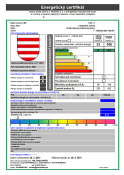 Obrátok Energetický certifikát Banská Bystrica