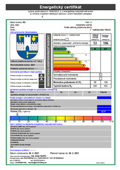 Obrátok Energetický certifikát Banská Štiavnica